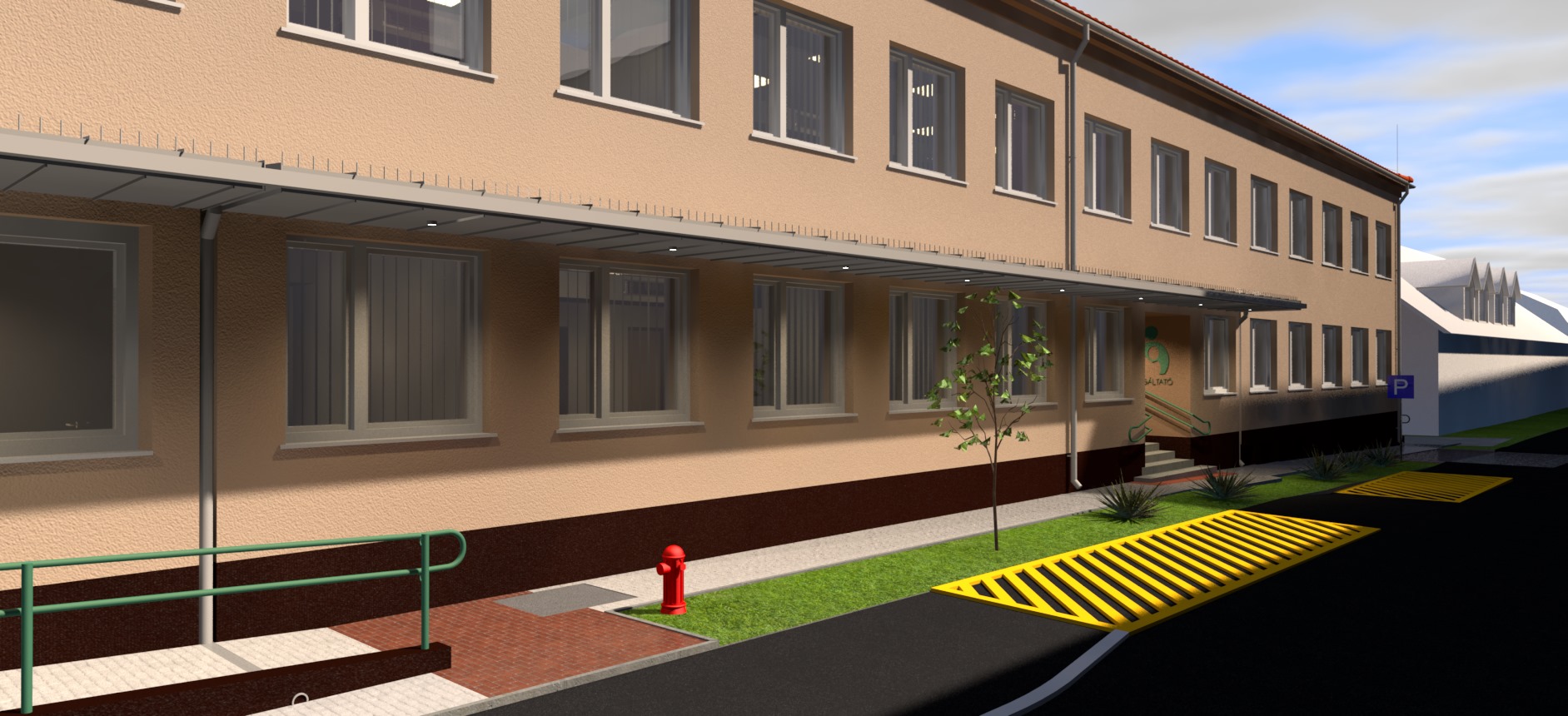 Megújul a Humánszolgáltató Központ épülete