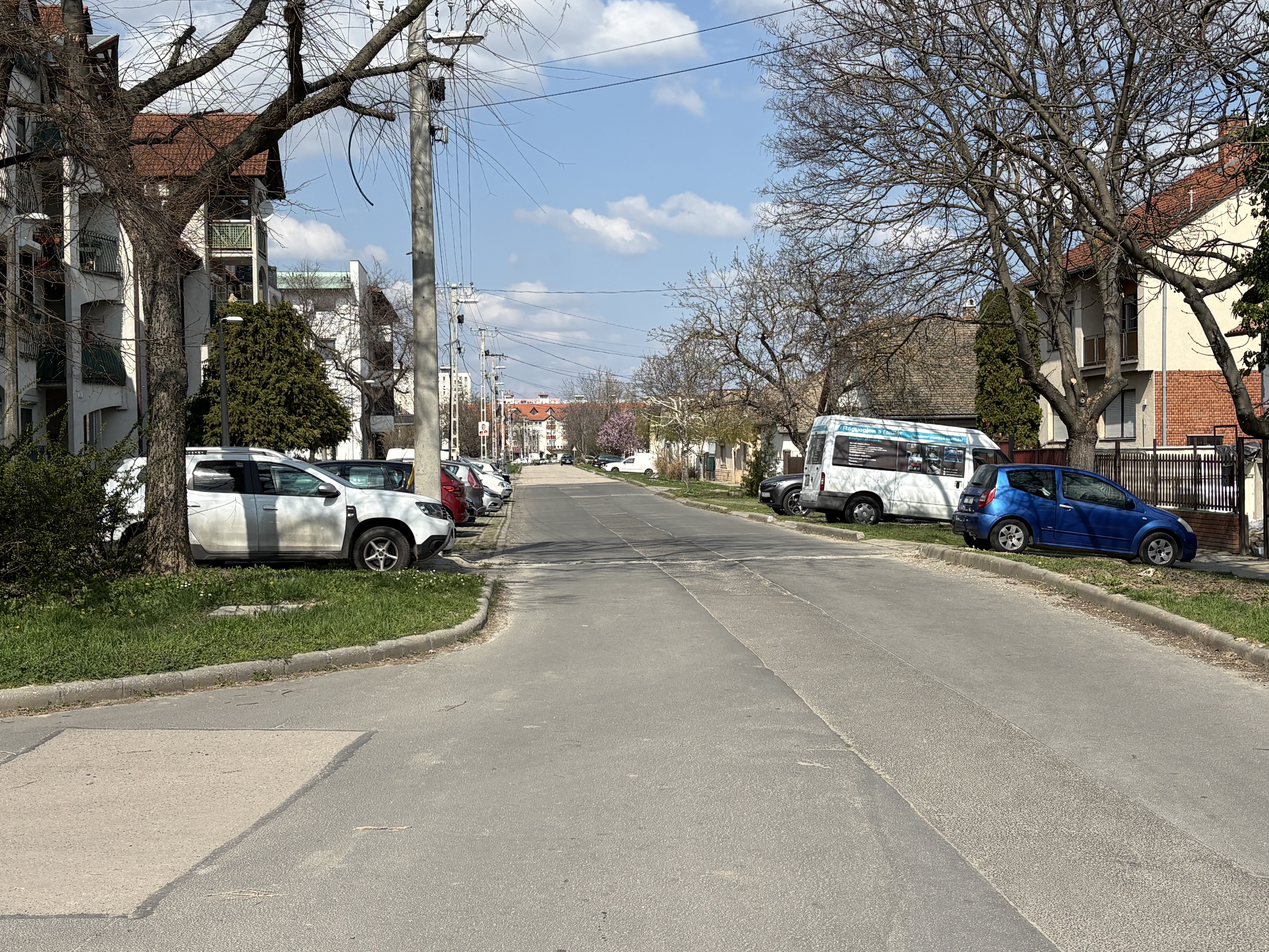 Teljes útzár a Honvéd utcában