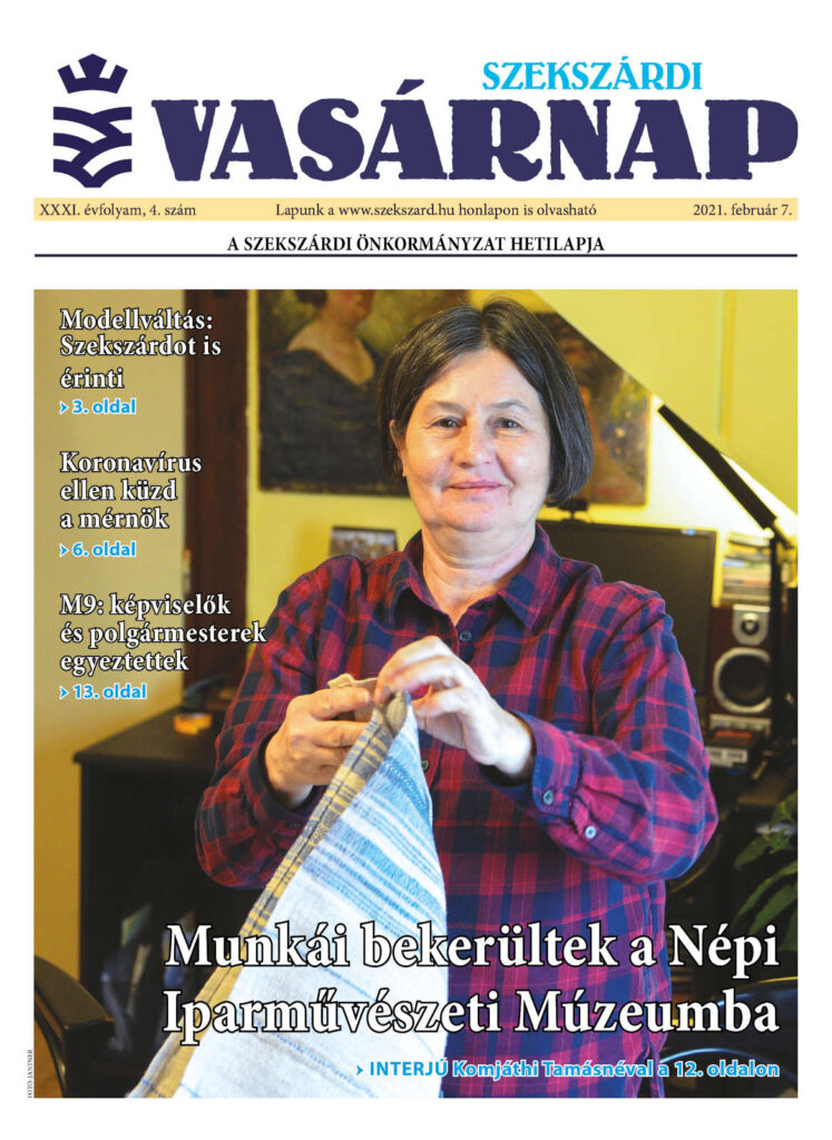 Szekszárdi Vasárnap 2021.02.07 cimlap